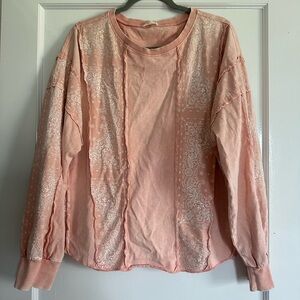 Easel Women’s Paisley Long Sleeve Shirt